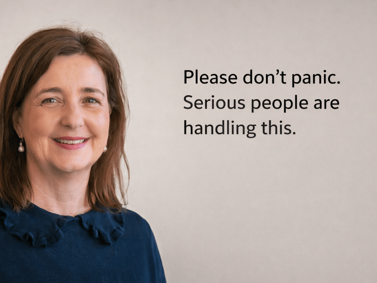 THE COMFORTING MEMO BEFORE THE&nbsp;RECKONING